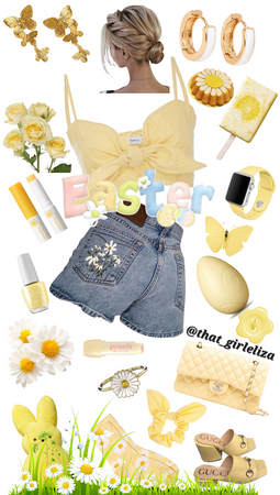Easter🐰🥚🧺 outfit| pt1 yellow💛