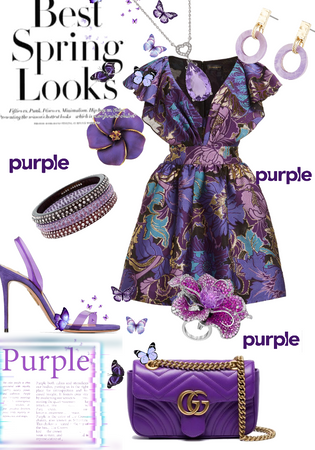 purple purple and more purple