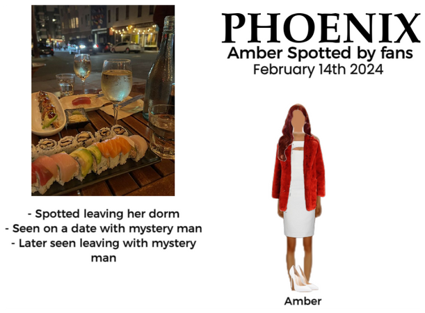 PHOENIX (피닉스) Amber Spotted by fans