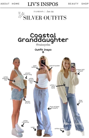 costal Granddaughter inspo🫧🫐