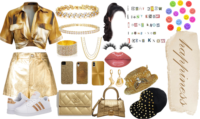 gold outfitt