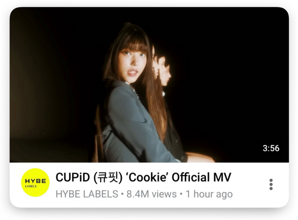 𝗖𝗨𝗣𝗶𝗗 (큐핏) - ‘Cookie’ Official MV