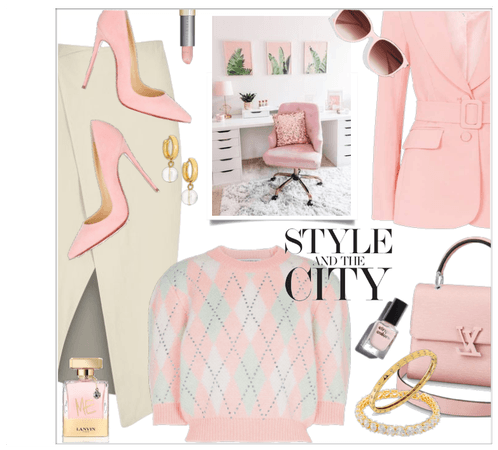 Pink style in the cty