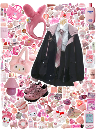 sanrio girl <3 ; pink challenge