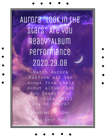 Aurora "Are You Ready?" Album performance
