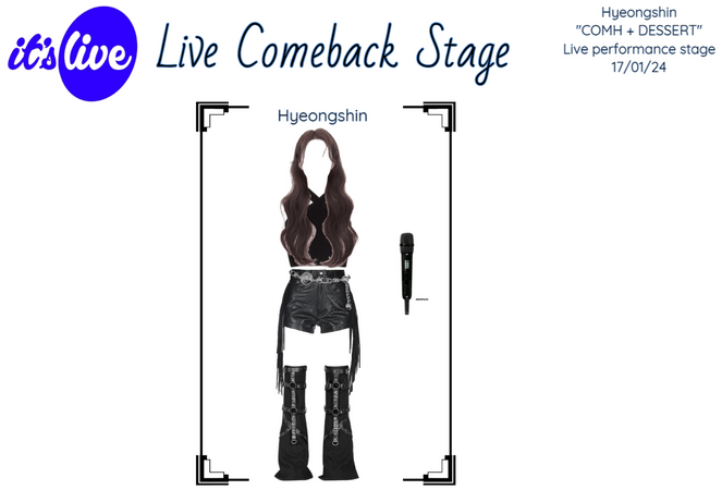 Hyeongshin COMH It's Live stage