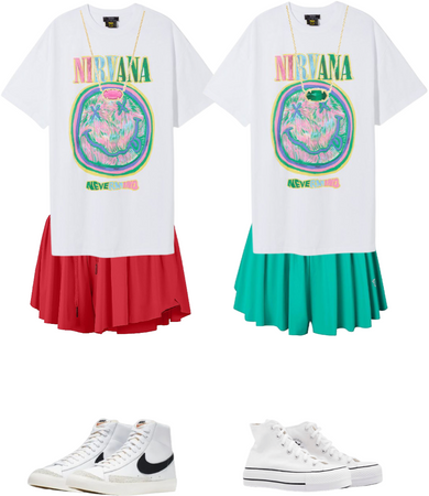 Preppy Nirvana Outfit! ❤️
