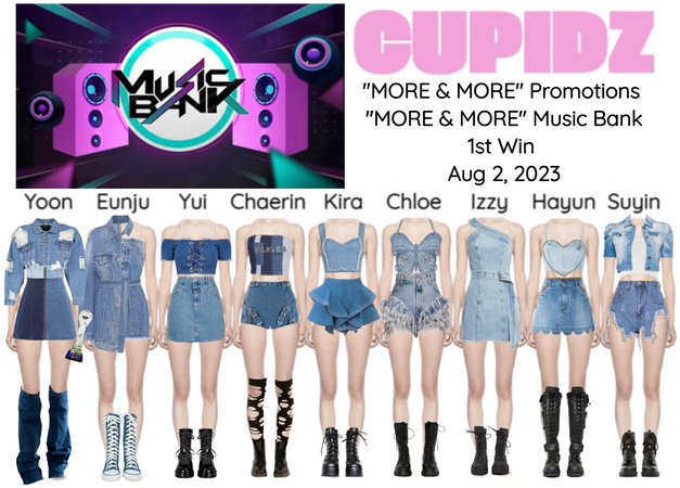 CUPIDZ(큐피즈) "MORE & MORE" Music Bank 1st Win