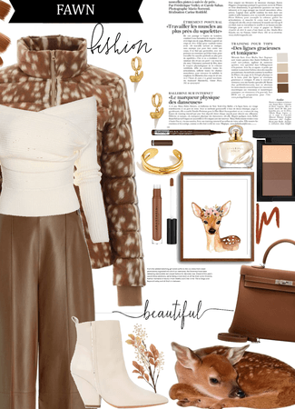 fawn outfit-winter