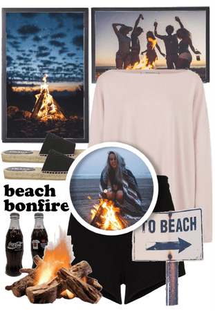 Beach bonfire!