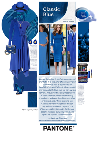 A Royal Outlook: Pantone Classic Blue