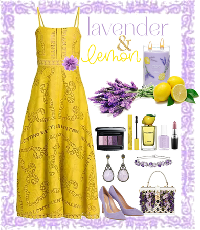 Candles & Flowers: Lavender & Lemon