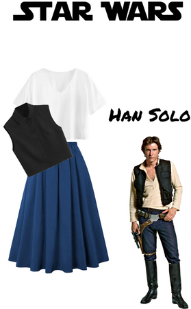 Han Solo Disney bound