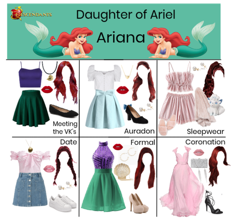 Ariana, Daughter of Ariel (Descendants)