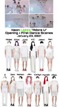 Neon Lights “Adore U” MV Opening + Dance Scenes