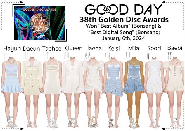 GOOD DAY (굿데이) [38th Golden Disc Awards]