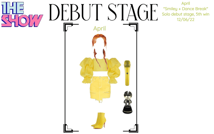 April Smiley Solo debut stage The Show