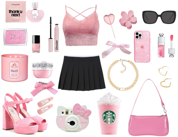 Pink Girly Outfit