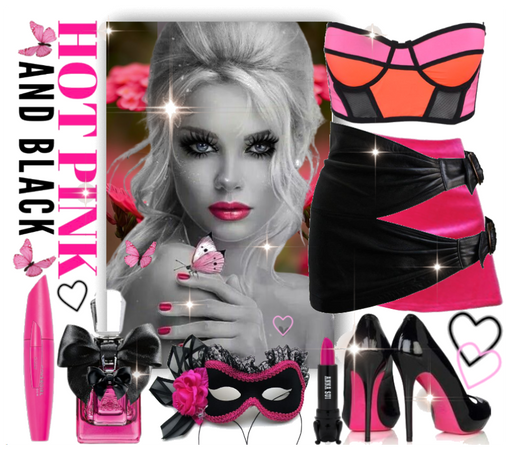 Hot Pink & Black: Pop Of Color