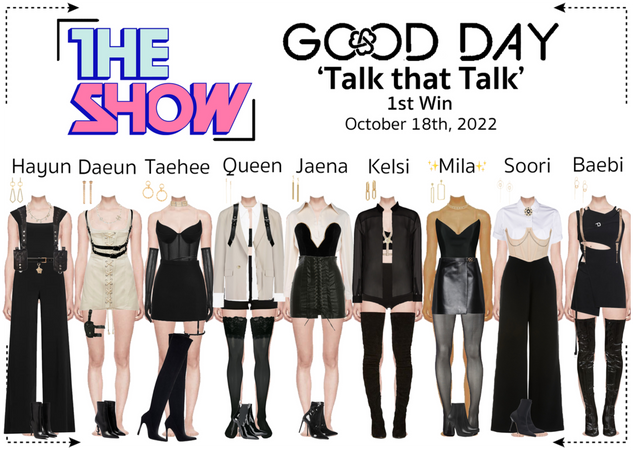 GOOD DAY (굿데이) [THE SHOW] 'Talk that Talk'