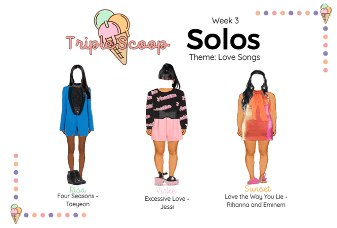 Triple Scoop Week 3 | Risa, Virke, and Sunset