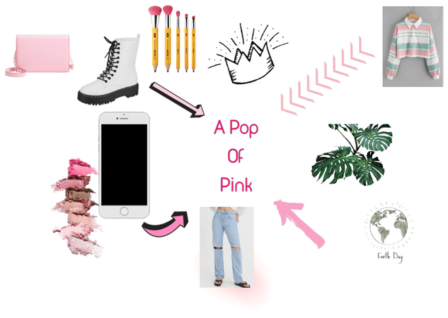 Pop of pink