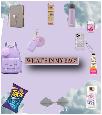 What’s in your bag?💜💟☮️