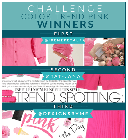 Color Trend Pink Winners