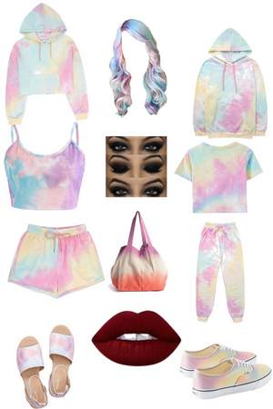 tie dye outfit