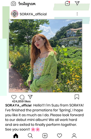 Suzu Instagram post