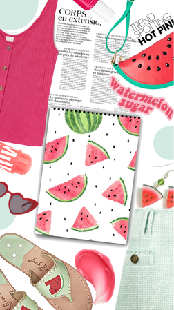 Watermelon!! 🍉🍉Fruit Challenge