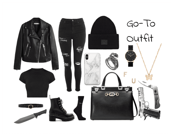 Casual Female Gang Outfit