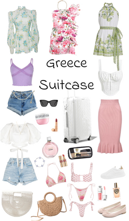 Greece Suitcase