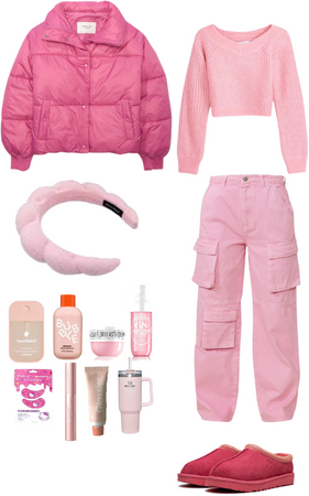 pink on pink