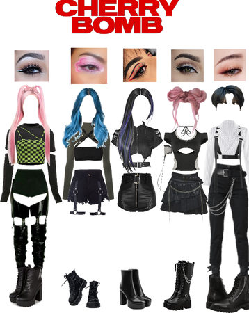 kpop outfits for 5 group