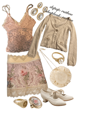 soft girl obsessed with antique grandma pieces
