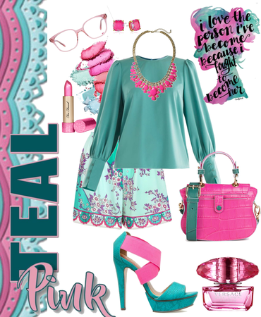 Pretty in Pink (and Teal)