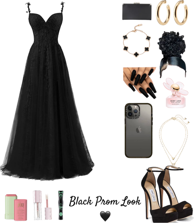 Black Prom Look