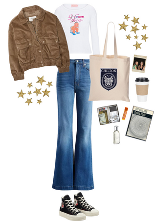 casual rory gilmore inspired outfit!