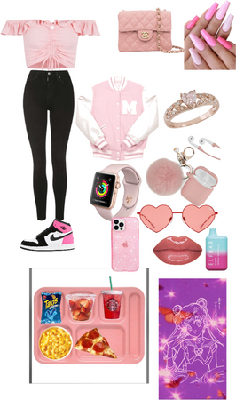 mine pink outfit