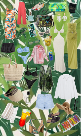 tropical vacation capsule