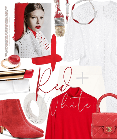 Red & white
