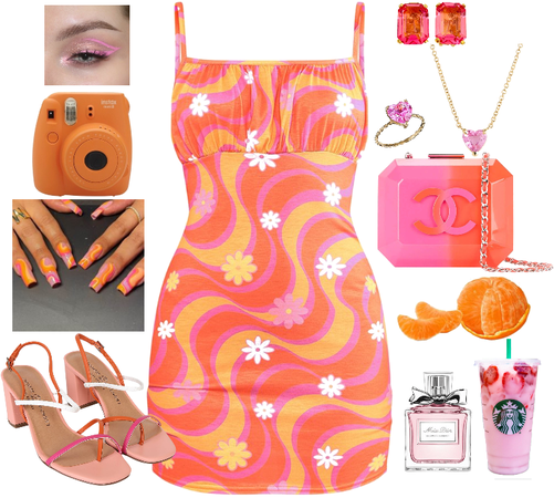 Pink & Orange 💗🧡