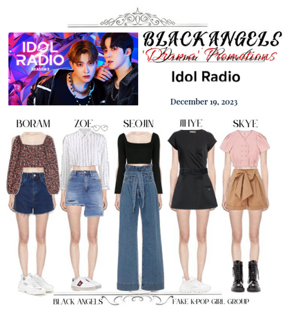BLACK ANGELS(검은 천사) Idol Radio #dramaera