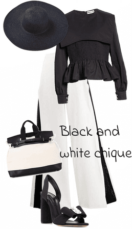 Black and white chique