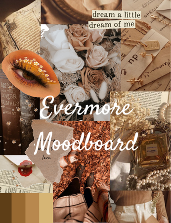 Evermore moodboard (Taylor Swift)