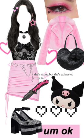 for my pink and black loving bestie