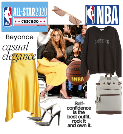 Beyonce: NBA All star weekend