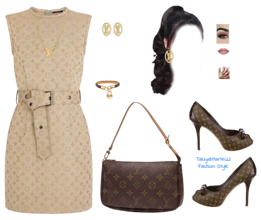 Louis Vuitton Bag with Outfit!