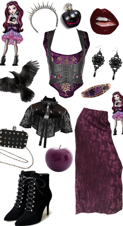 Raven Queen inspired fit